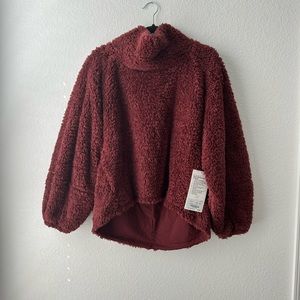 NWT 🎁 Lululemon Warm Restore Sherpa Pullover M/L